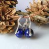 Náušnice lapis lazuli, stříbrné * Lapis lazuli earrings, silver