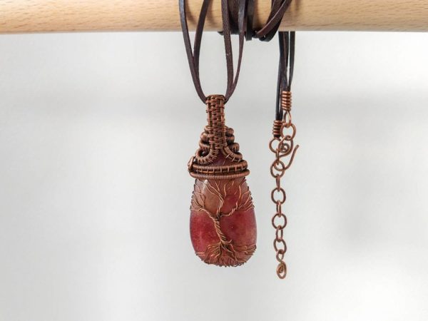 Měděný náhrdelník "strom života" * Copper necklace Tree of Life