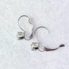Náušnice s prehnitem * Prehnite surgical steel earrings