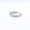 Stříbrný prsten kroucený, stříbro Ag 925 * Twisted silver ring