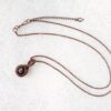 Měděný přívěsek s rubínem v zoisitu * Copper pendant with Ruby Zoisite